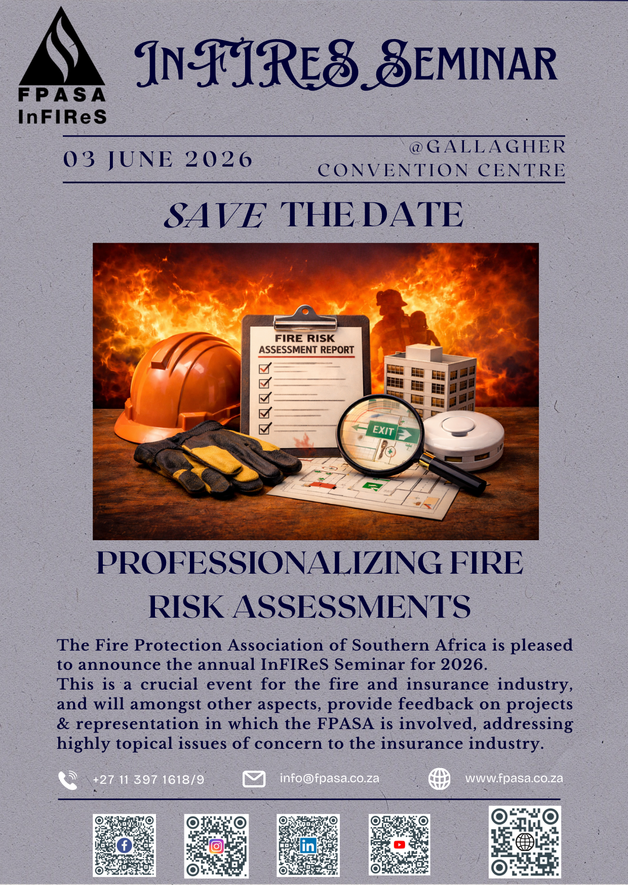 2026 InFIReS Seminar Save the Date